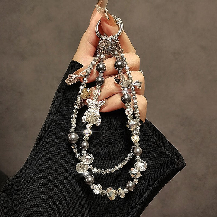 Elegante Perlen Charm Brillenband Karnz