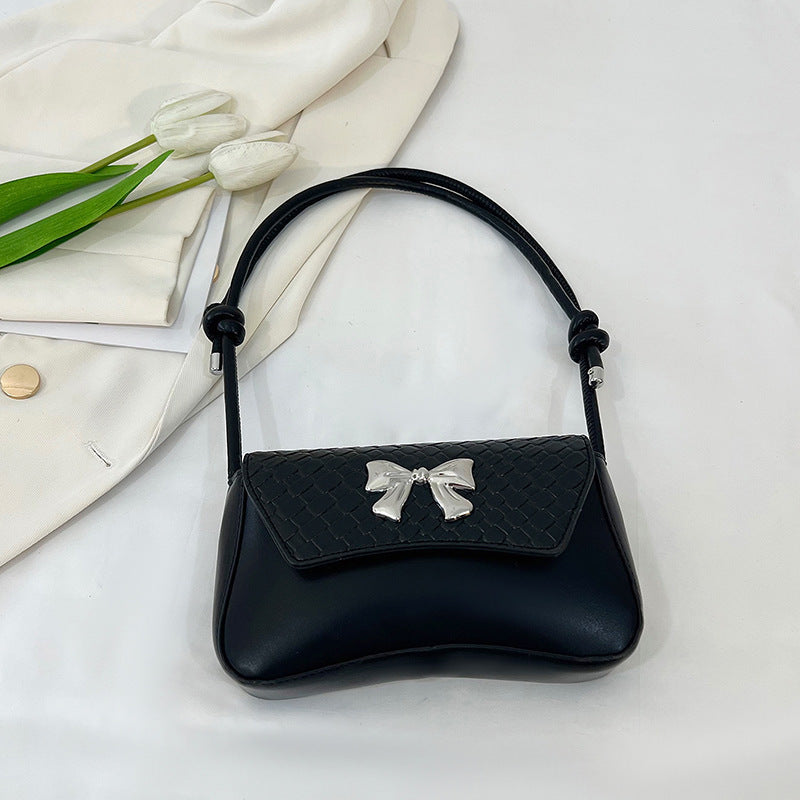 Chic Bow-Detail Handheld Clutch Bag Karnz