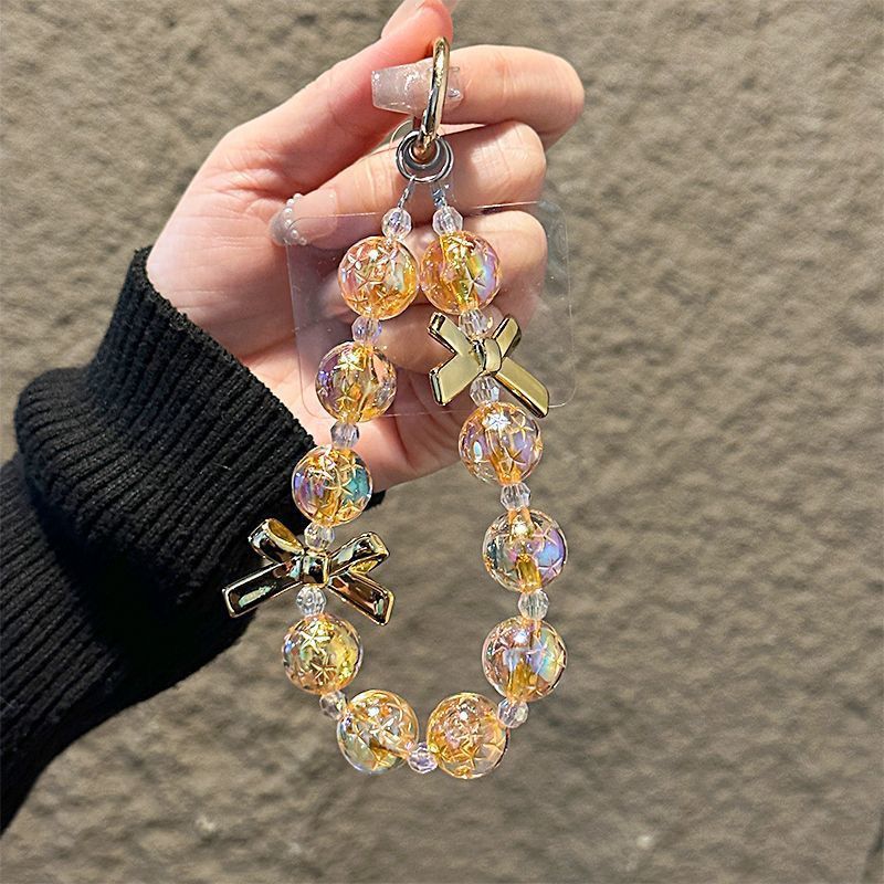 Perlen Charm Schlüsselanhänger Halter Karnz