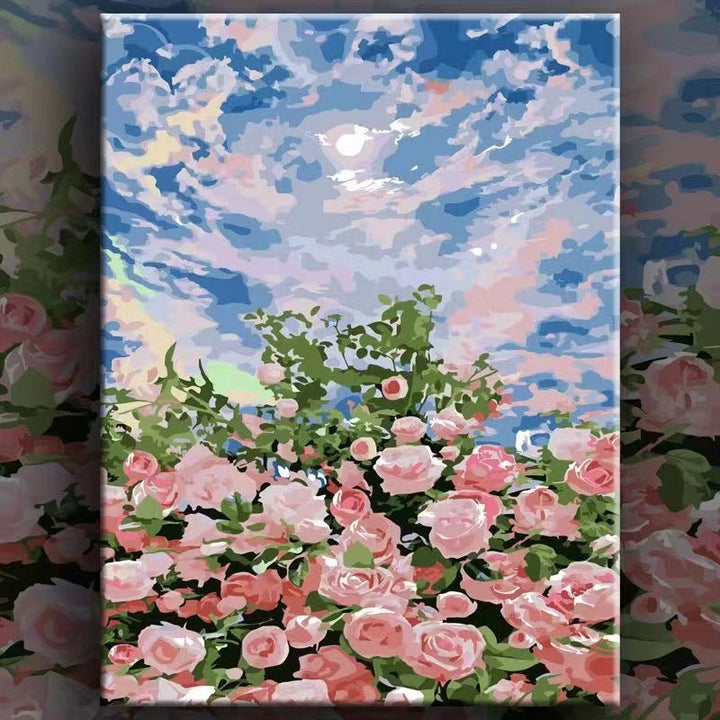 Floral Landscape Leinwandkunst Karnz