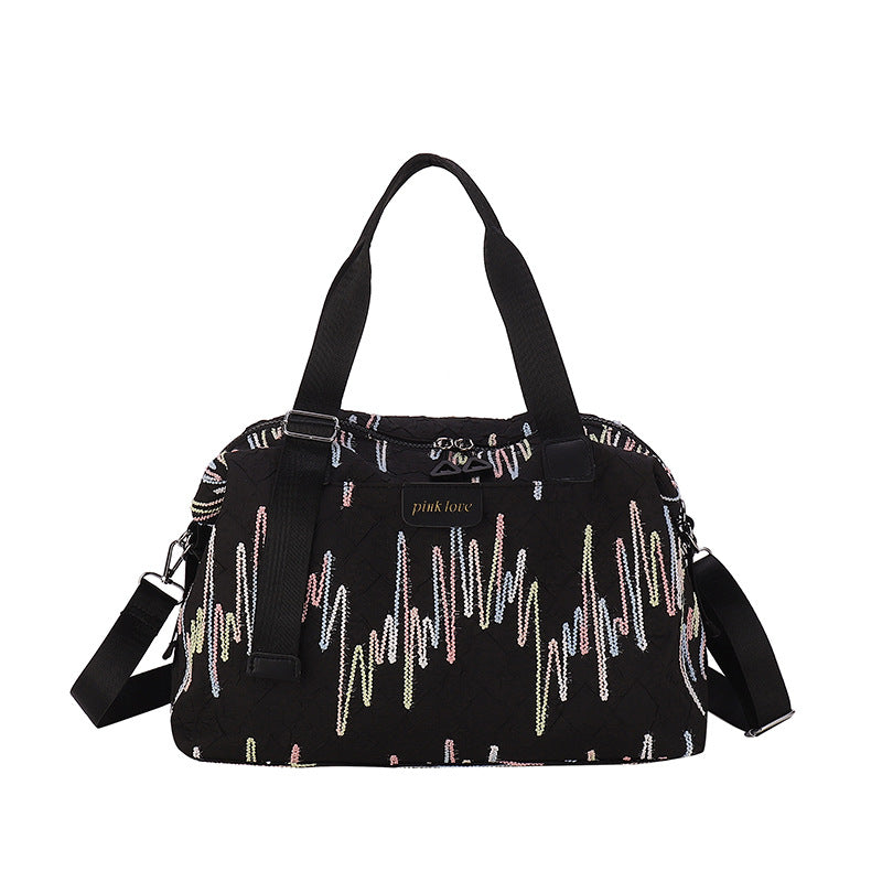 Chic Textured Reise Duffle Bag Karnz