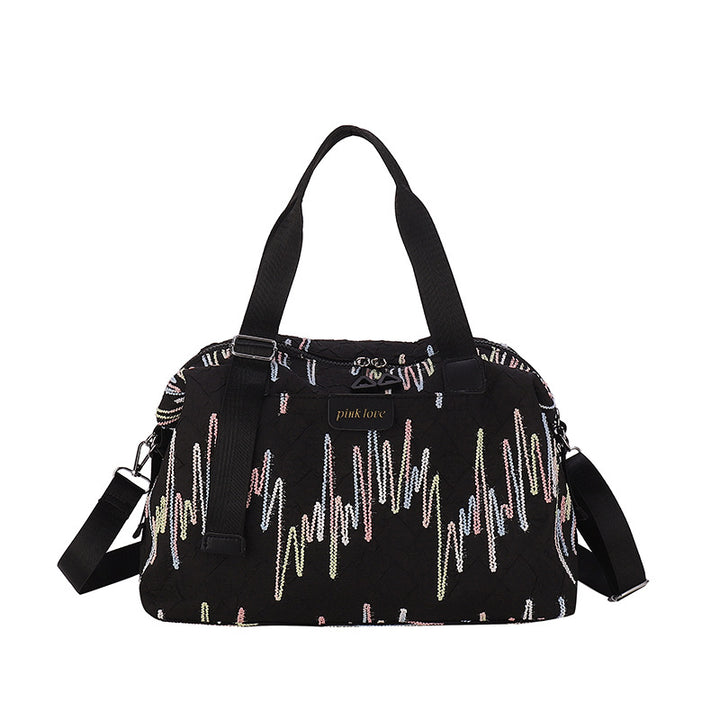 Chic Textured Reise Duffle Bag Karnz