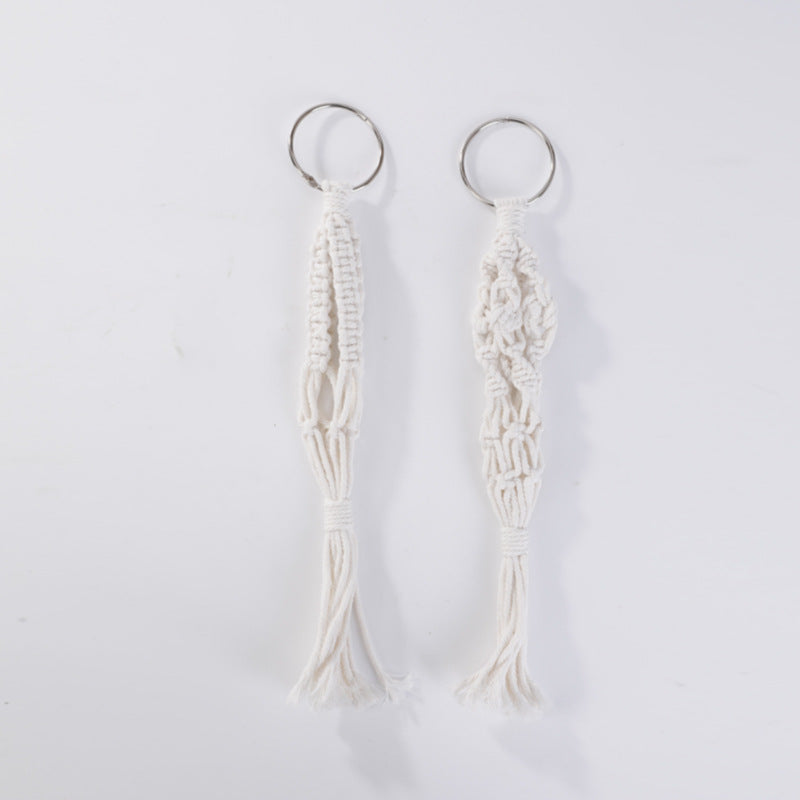 Schlüsselschmuck mit Makramee-Design Karnz
