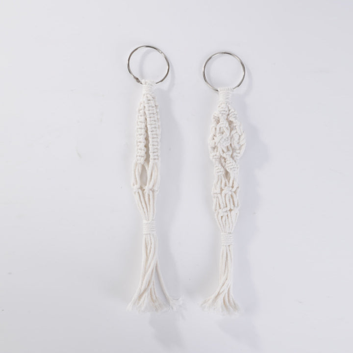 Schlüsselschmuck mit Makramee-Design Karnz