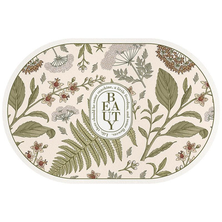 Blumenmuster Bereichs Teppich