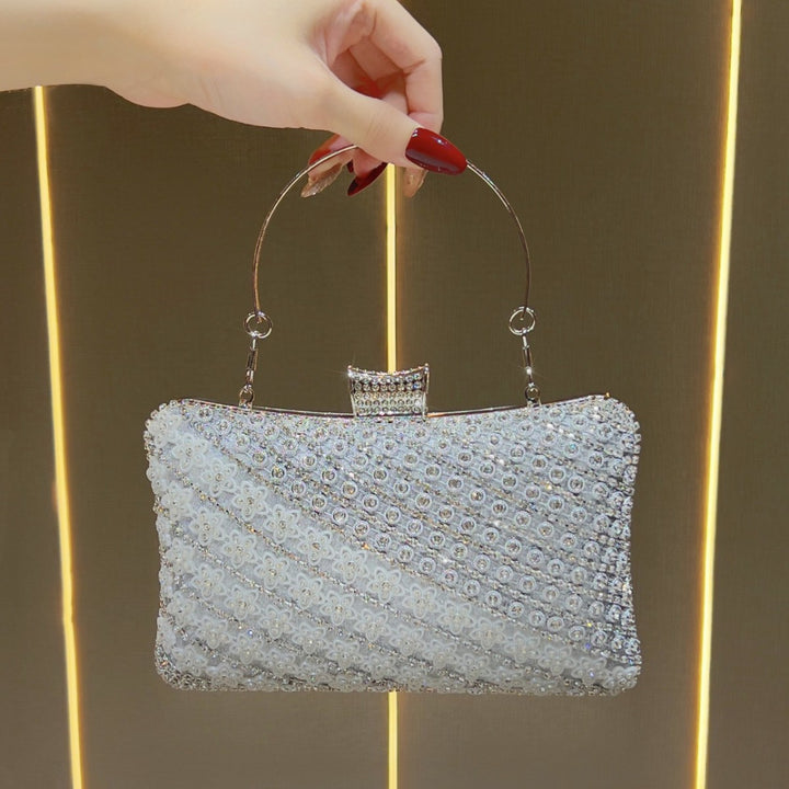 Rhinestone-besetzte Abend-Clutch