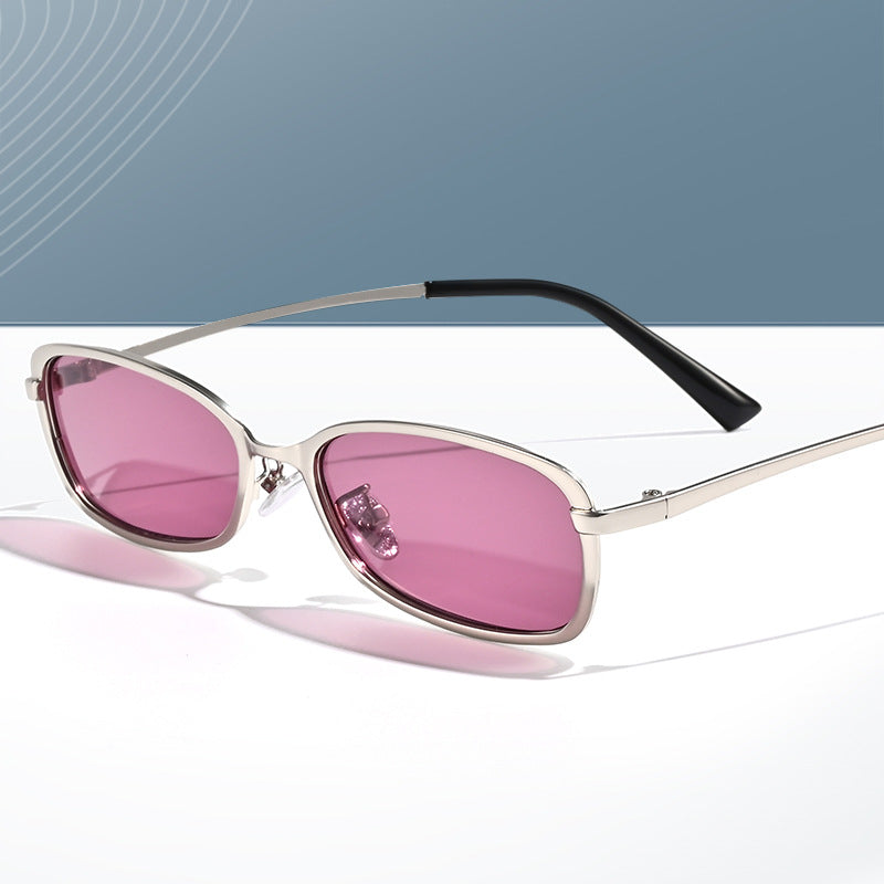 Modische Sonnenbrille mit Schmalem Rahmen Karnz
