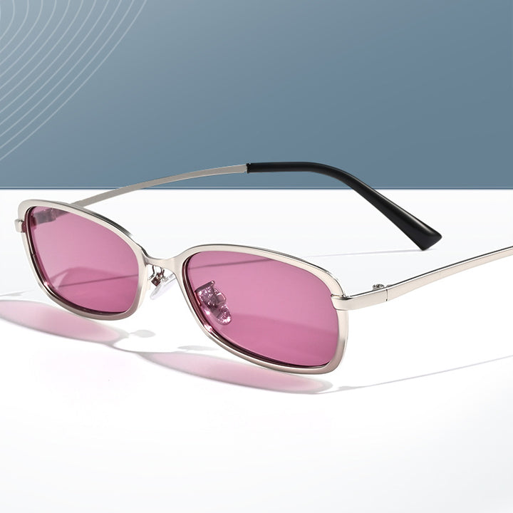 Modische Sonnenbrille mit Schmalem Rahmen Karnz