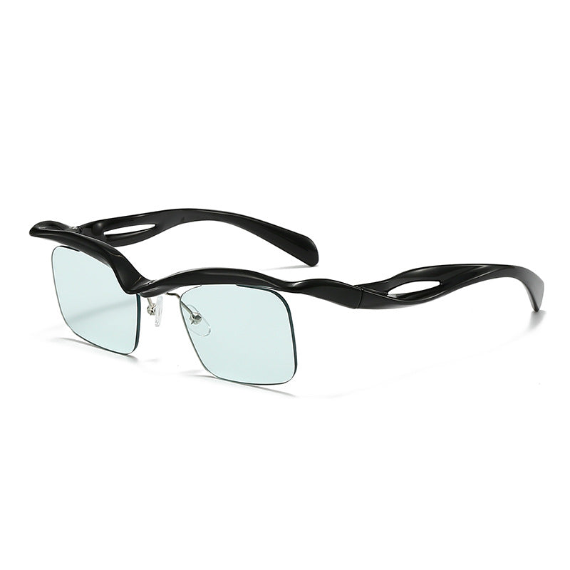 Damen modische Sonnenbrille mit innovativem Rahmen Karnz