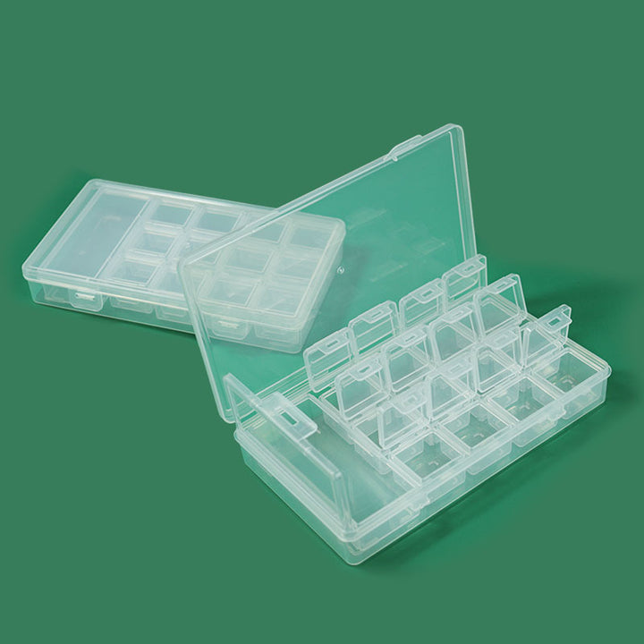 Transparente Mehrfach-Compartment Bastelaufbewahrung Organizer Karnz