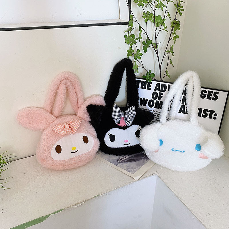 Kuscheltasche mit Ohrenapplikationen Karnz
