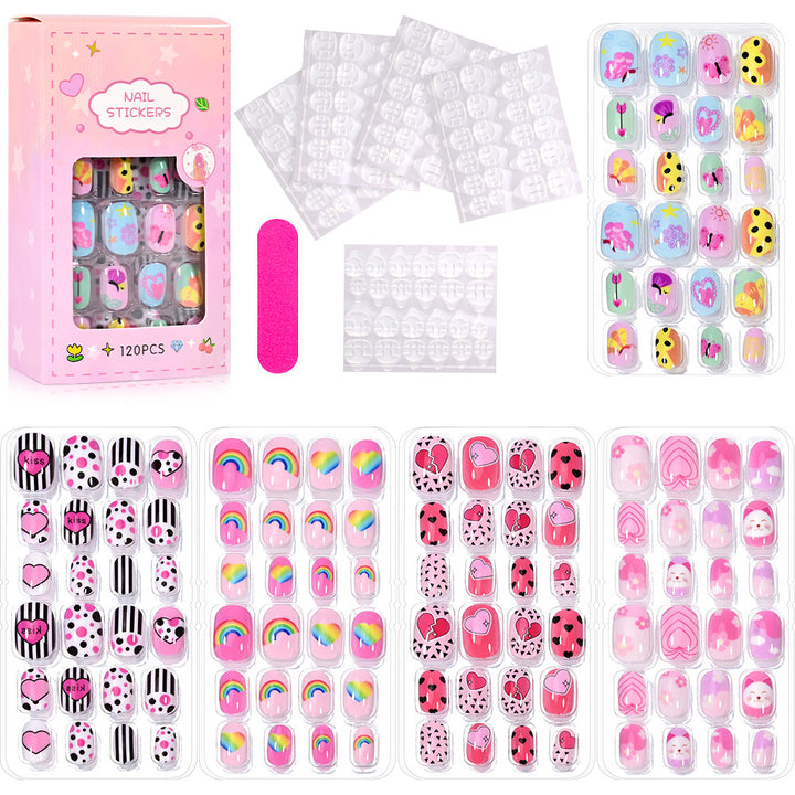 Kreatives Cartoon Nagelkunst Aufkleber Set Karnz