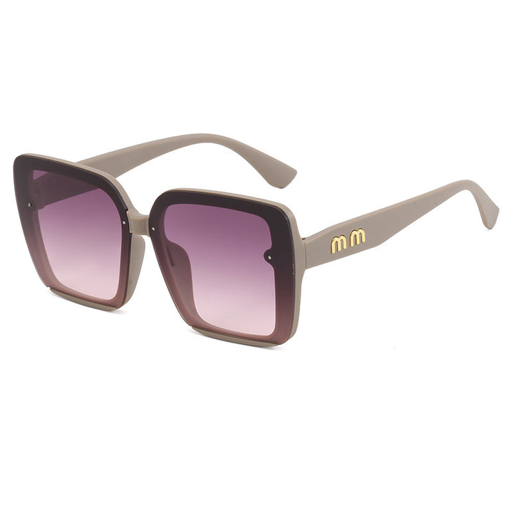 Damen Sonnenbrille im modernen quadratischen Stil Karnz