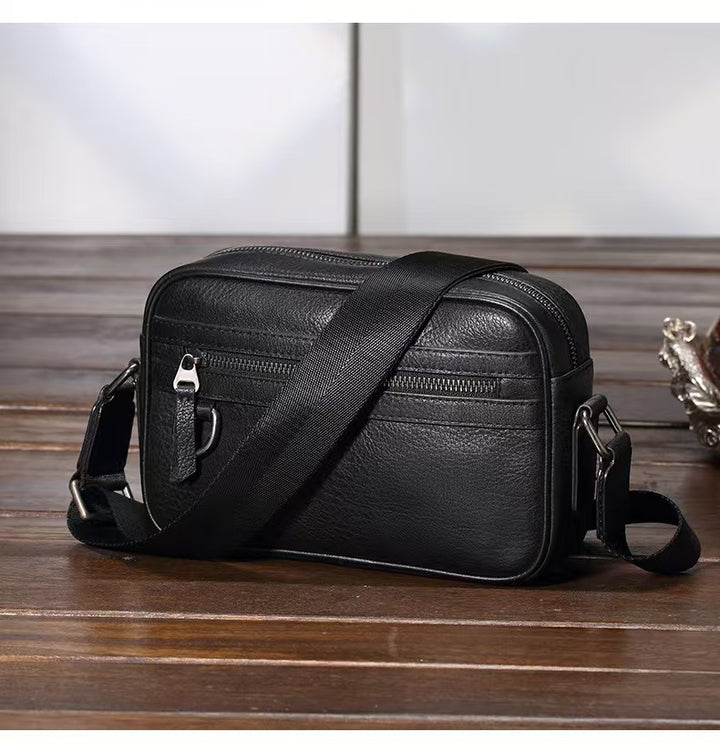 Stylische Leder Umhängetasche Organizer