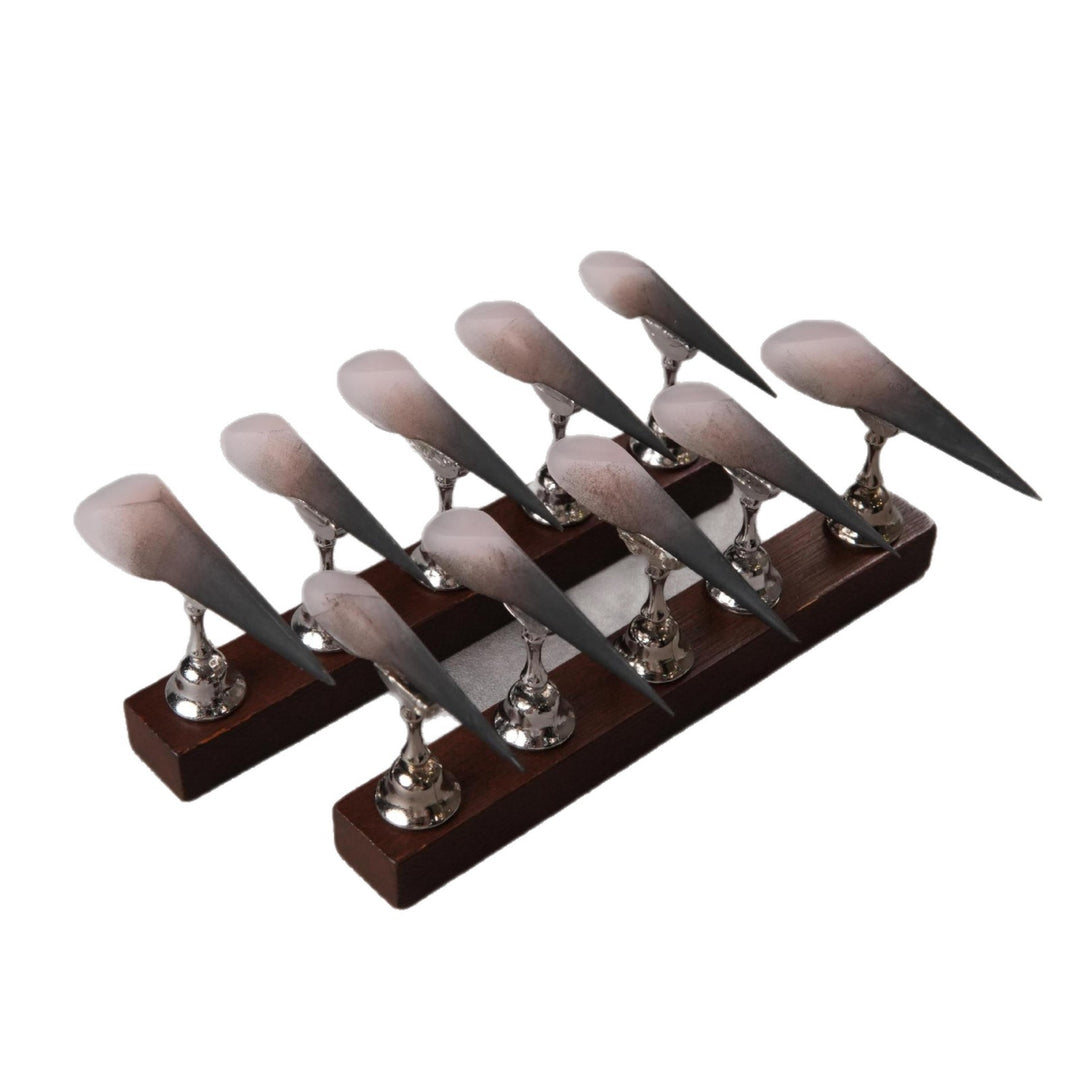 Scharfe Stiletto Nagelverzierungen