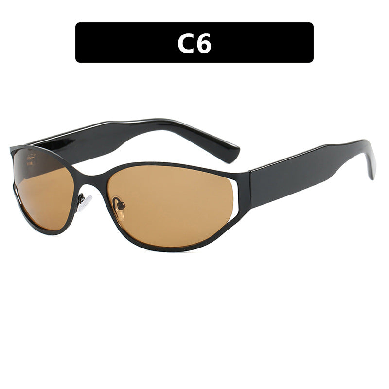 Damen moderne Sonnenbrille mit eleganten Konturen und schützendem UV-Filter Karnz