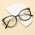 Damen modische Brille im eleganten Cat-Eye-Stil Karnz