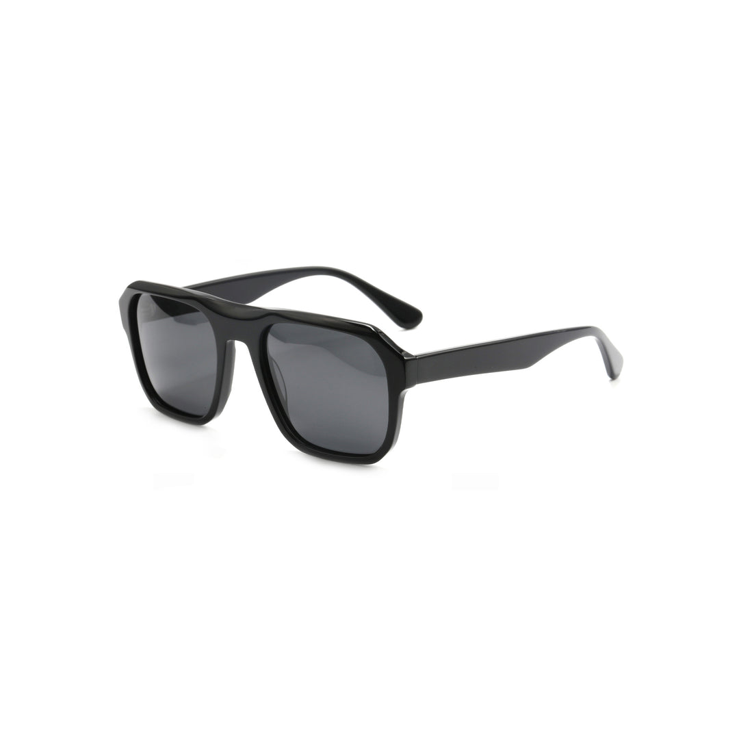 Damen Modische Sonnenbrille mit angesagtem eckigem Design und Farbverlauf Karnz