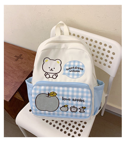 Adorable Cartoon-Themen Schule Rucksack