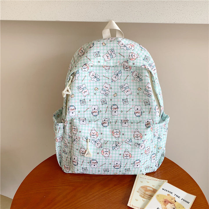 Verspielter Charakterdesign-Rucksack