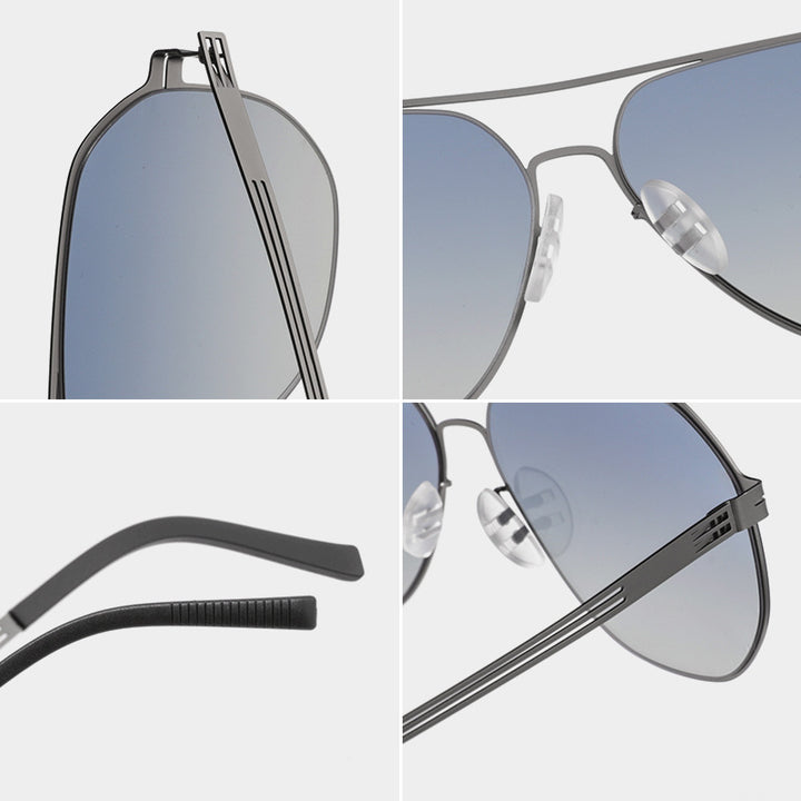 Oversized Pilotenbrille Karnz