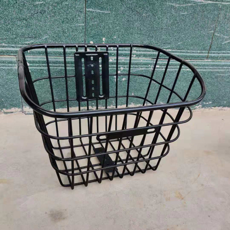 abnehmbarer Stahl-Front-Fahrrad-Cargo-Korbs mit universal Montagesatz Karnz
