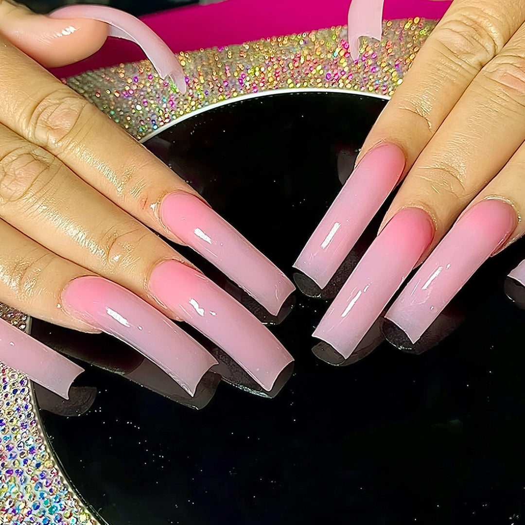 Ombre Acryl-Nagelverlängerungen Karnz