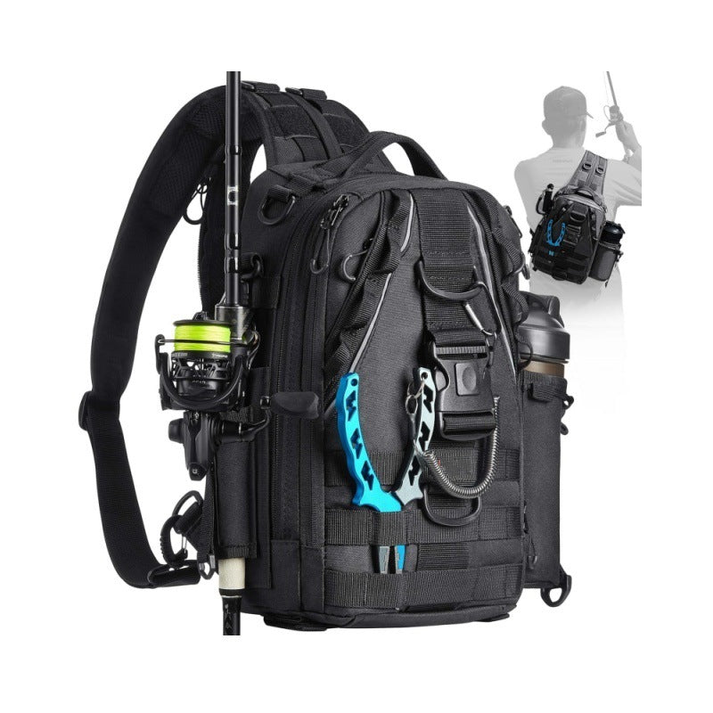 Multifunktionale Angel-Rucksacktasche mit Integrierten Zubehörfächern Karnz