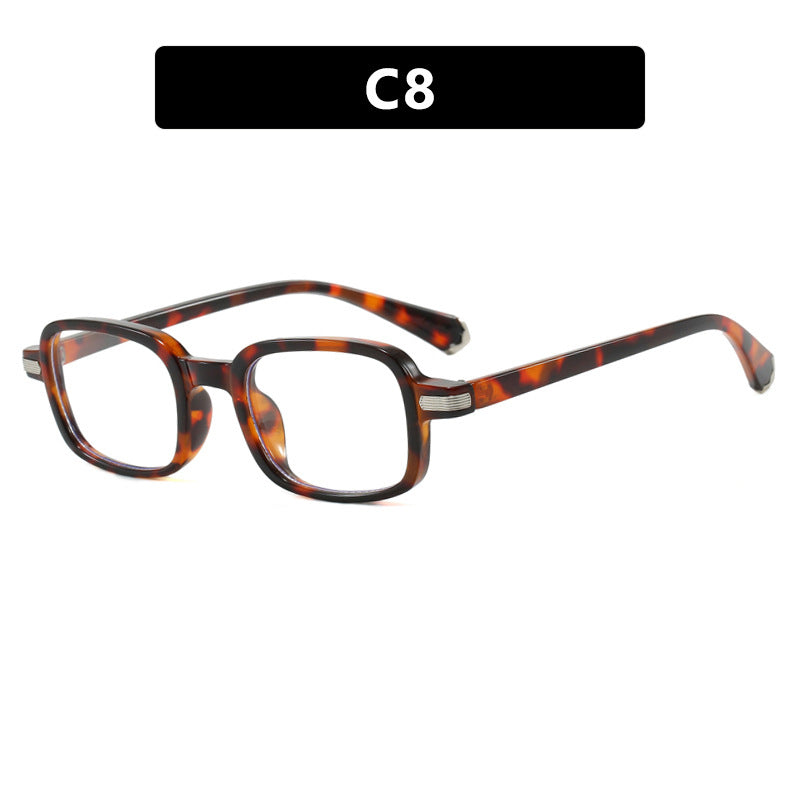 Damen modische quadratische Sonnenbrille im trendigen Schildkrötendesign Karnz