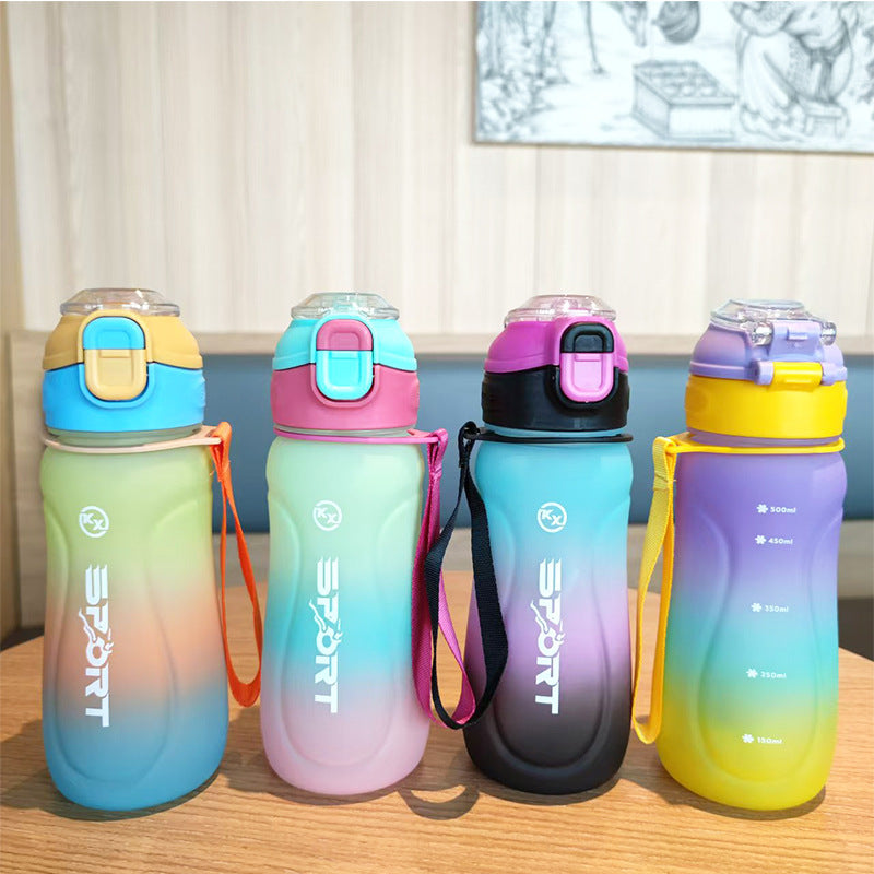 Damen Sportliche Trinkflasche mit ergonomischem Design Karnz
