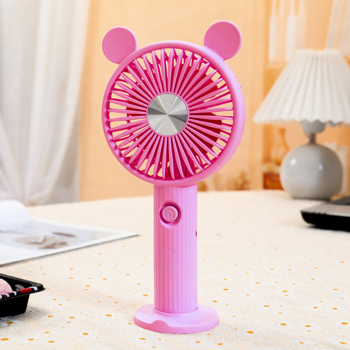 Damen Tragbarer Miniventilator mit süßem Design Karnz