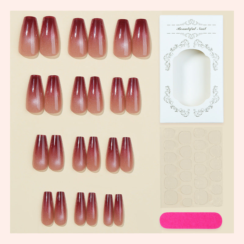 Gradient Ombré Press-On Nail Set Karnz