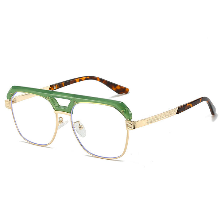 Damen geometrischeDesign-Brille Karnz