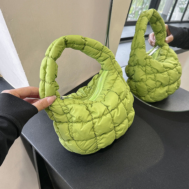 Gepolsterte Puffer-Handtasche