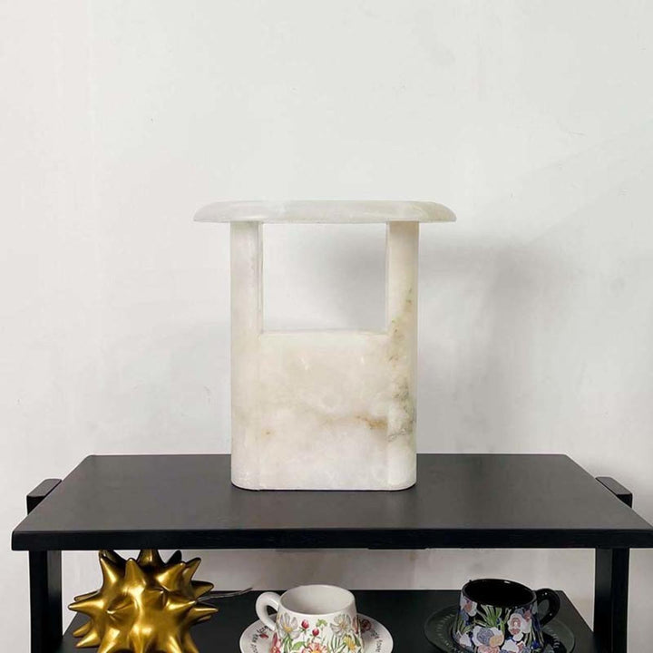 Minimalistische Marmor Tischlampe