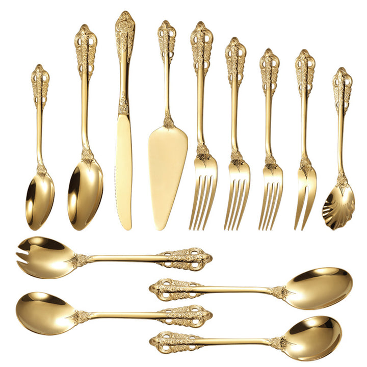 Elegante Fischgabel mit Kunstvollem Griffdesign Karnz