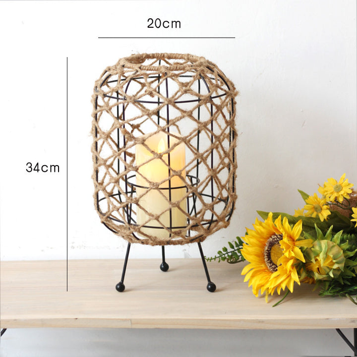 Dekorativer Korb mit Naturfaser-Design Karnz