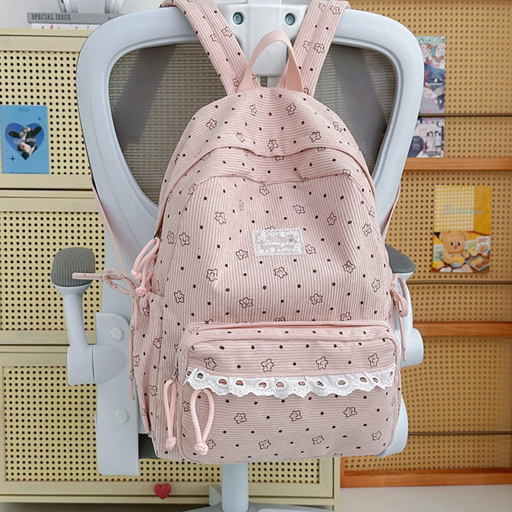 Süßer Floralprint-Rucksack