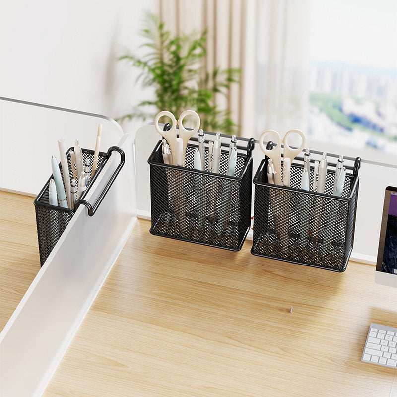 Hängender Mesh-Schreibtisch Stift- und Schreibwaren Caddy Organizer