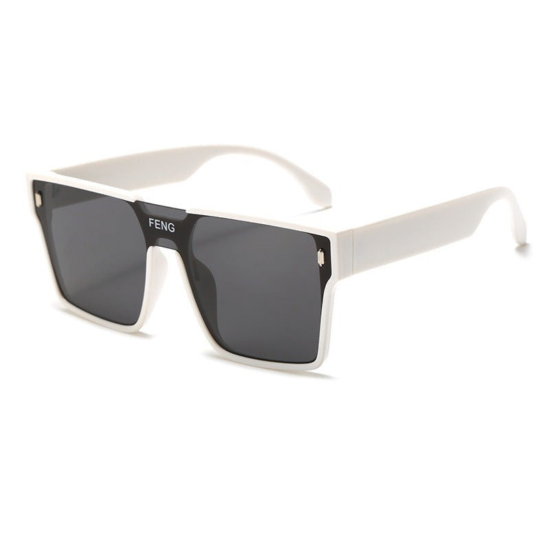 Damen modische quadratische Sonnenbrille mit robustem Rahmen und hohem Tragekomfort Karnz