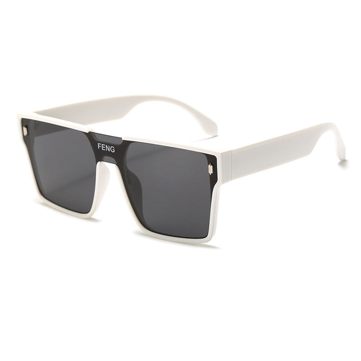 Damen modische quadratische Sonnenbrille mit robustem Rahmen und hohem Tragekomfort Karnz