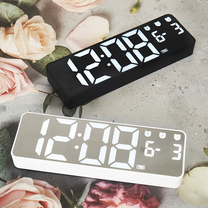 Digitaluhr mit Großem Led-Display und Mehrfachalarmfunktion Karnz