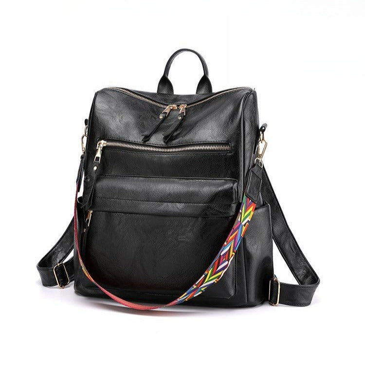 Chic Leder Rucksack Karnz