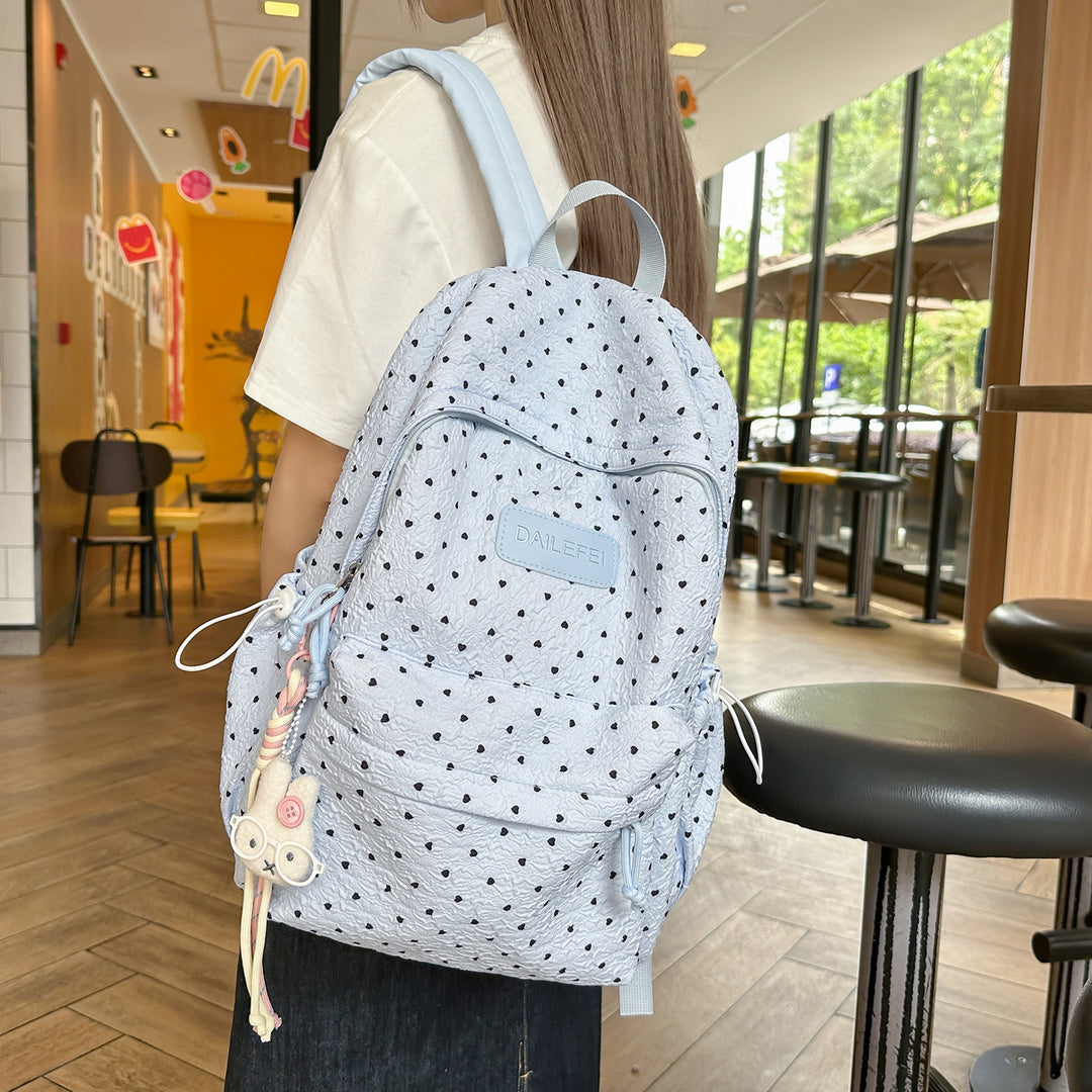 Stylische strukturiertes gemustertes Rucksack Karnz