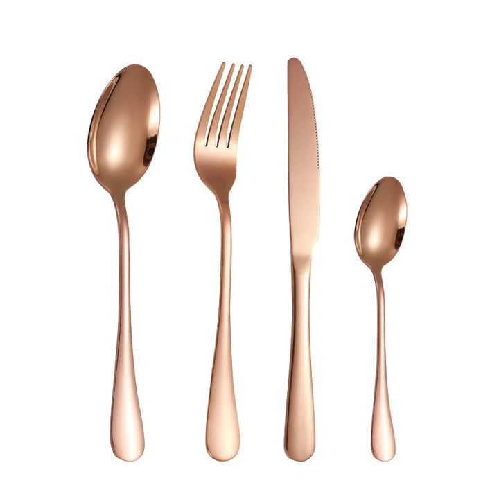 Elegantes Edelstahl-Besteckset mit Ergonomischem Griff Karnz