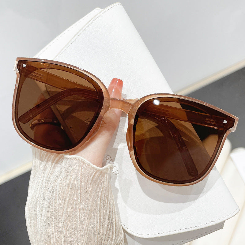 Damen modische quadratische Sonnenbrille Karnz