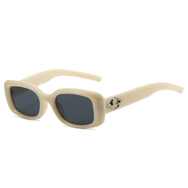 Damen trendige quadratische Sonnenbrille Karnz