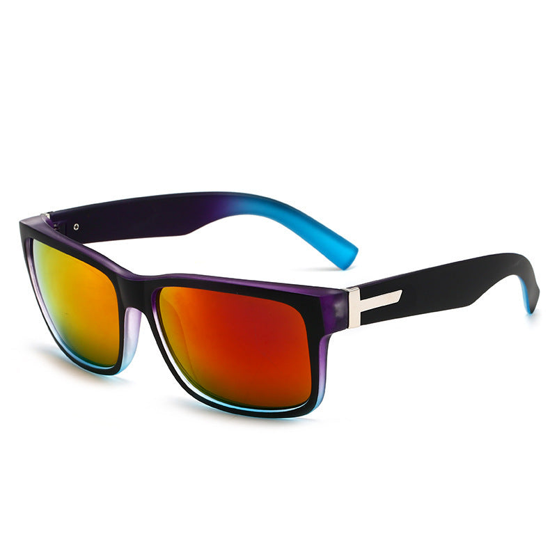 Damen Stylische Sonnenbrille mit markantem Rahmen Karnz