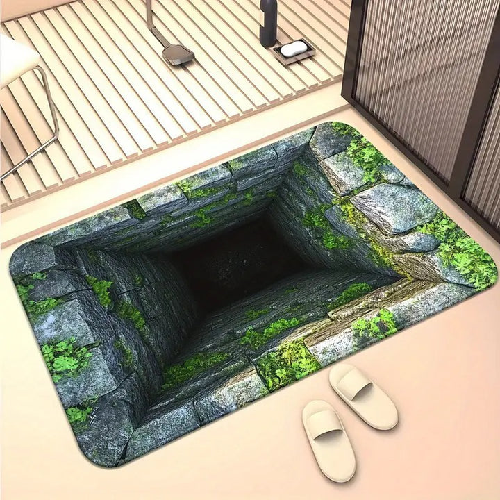 3D Illusions-Willkommensmatte Karnz
