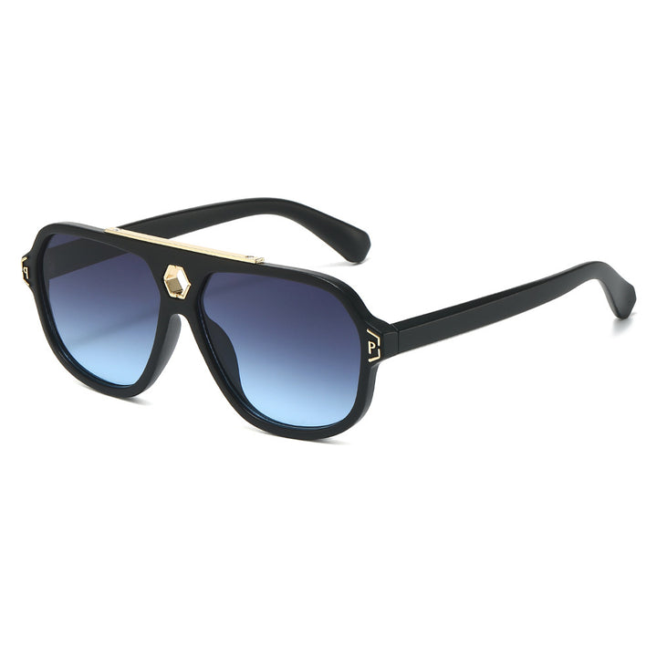 Statement Geometrische Schildbrille Karnz